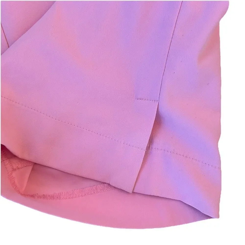 Nike Golf Fit Dry Performance Bermuda Shorts Women's Size 6 Pink Pockets Stretch